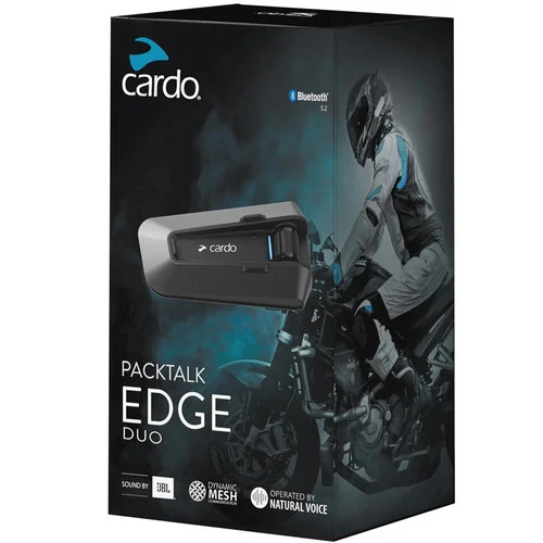 Cardo Packtalk Edge Duo Bluetooth Headset Communication System 5 Cardo Packtalk Edge Duo Bluetooth Headset Communication System - Image 3