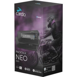 Cardo Packtalk Neo Communication Systems - Duo -Motorcycle Helmet Store cardo packtalk neo bluetooth communication systems duo pack 32776.1677736716