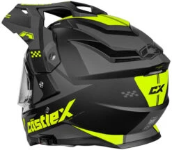 Castle CX200 Wrath Dual Sport Helmet -Motorcycle Helmet Store castle cx 200 wrath dual sport helmet matte hi vis back 55937.1674769580