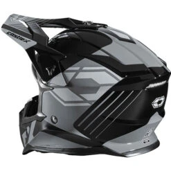 Castle CX200 Sector Helmet -Motorcycle Helmet Store castle cx200 sector helmet black back 61565.1637924846