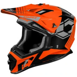 Castle CX200 Sector Helmet -Motorcycle Helmet Store castle cx200 sector helmet flo orange left 41290.1637924863