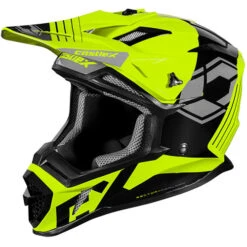 Castle CX200 Sector Helmet -Motorcycle Helmet Store castle cx200 sector helmet hi viz left 81808.1637924896