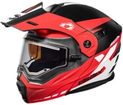 Castle X CX950 Diverge Helmet - Electric Shield -Motorcycle Helmet Store castle cx950 diverge helmet black red white electric shield 07583.1637300739