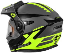 Castle X CX950 Diverge Helmet - Dual Shield -Motorcycle Helmet Store castle cx950 diverge helmet charcoal black hi vis dual shield back 14974.1637200411