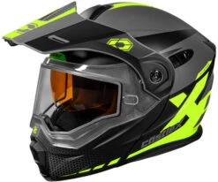 Castle X CX950 Diverge Helmet - Dual Shield -Motorcycle Helmet Store castle cx950 diverge helmet charcoal black hi vis dual shield 95847.1637199692