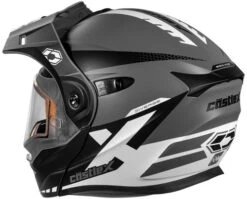 Castle X CX950 Diverge Helmet - Dual Shield -Motorcycle Helmet Store castle cx950 diverge helmet charcoal black silver dual shield back 41358.1637300348