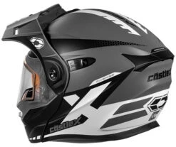 Castle X CX950 Diverge Helmet - Electric Shield -Motorcycle Helmet Store castle cx950 diverge helmet charcoal black silver electric shield back 49702.1637300596
