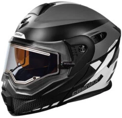 Castle X CX950 Diverge Helmet - Electric Shield -Motorcycle Helmet Store castle cx950 diverge helmet charcoal black silver electric shield left 06078.1637300593