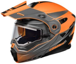Castle X CX950 Diverge Helmet - Electric Shield -Motorcycle Helmet Store castle cx950 diverge helmet orange charcoal black electric shield 58003.1637300645