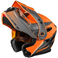 Castle X CX950 Diverge Helmet - Dual Shield -Motorcycle Helmet Store castle cx950 diverge helmet orange charcoal black silver dual shield visor up 46567.1637200435