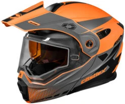 Castle X CX950 Diverge Helmet - Dual Shield -Motorcycle Helmet Store castle cx950 diverge helmet orange charcoal black silver dual shield 83634.1637199714