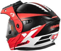 Castle X CX950 Diverge Helmet - Dual Shield -Motorcycle Helmet Store castle cx950 diverge helmet red white black dual shield back 19092.1637200466