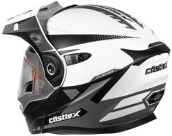 Castle X CX950 Diverge Helmet - Dual Shield -Motorcycle Helmet Store castle cx950 diverge helmet white charcoal black dual shield back 35005.1637200347