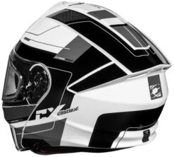 Castle X CX935 Raid Helmet -Motorcycle Helmet Store castle x cx 935 raid helmet gloss white black back 51103.1674766987