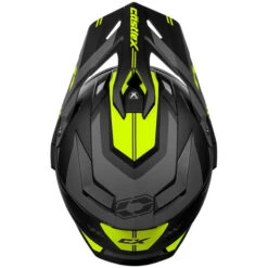 Castle X CX200 Wrath Helmet - Electric Shield -Motorcycle Helmet Store castle x cx200 wrath helmet dual shield black hi vis grey top 40104.1667450694