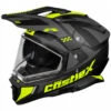 Castle X CX200 Wrath Helmet - Dual Shield -Motorcycle Helmet Store castle x cx200 wrath helmet dual shield black hi vis grey 55581.1667855861