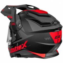 Castle X CX200 Wrath Helmet - Dual Shield 36 Castle X CX200 Wrath Helmet - Dual Shield -Motorcycle Helmet Store castle x cx200 wrath helmet dual shield black red grey back 33893.1667725617