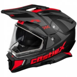 Castle X CX200 Wrath Helmet - Dual Shield 35 Castle X CX200 Wrath Helmet - Dual Shield -Motorcycle Helmet Store castle x cx200 wrath helmet dual shield black red grey 26234.1667725601