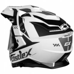 Castle X CX200 Wrath Helmet - Dual Shield 27 Castle X CX200 Wrath Helmet - Dual Shield -Motorcycle Helmet Store castle x cx200 wrath helmet dual shield black white back 45690.1667725492