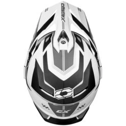 Castle X CX200 Wrath Helmet - Electric Shield -Motorcycle Helmet Store castle x cx200 wrath helmet dual shield black white top 59311.1667450671