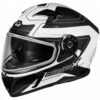 Castle X CX390 Atlas Helmet - Dual Shield -Motorcycle Helmet Store castle x cx390 atlas helmet dual shield black white 96494.1667729709