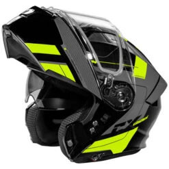 Castle X CX935 Raid Helmet - Electric Shield -Motorcycle Helmet Store castle x cx935 raid helmet dual shield black grey hi vis flip up 60670.1667708800