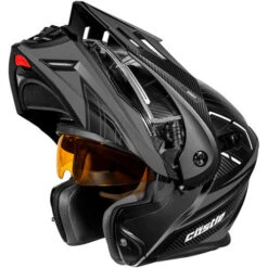 Castle X CX950 V2 Fierce Helmet - Dual Shield -Motorcycle Helmet Store castle x cx950 v2 fierce helmet dual shield black charcoal grey flip up 56196.1667636145