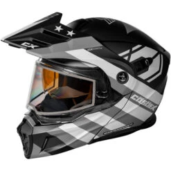 Castle X CX950 V2 General Snow Helmet - Dual Shield -Motorcycle Helmet Store castle x cx950 v2 general dual shield helmet charcoal left 94242.1698728257