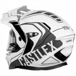 Castle X CX950 V2 Wake Helmet - Dual Shield -Motorcycle Helmet Store castle x cx950 v2 wake helmet dual shield black white back 97856.1667630281