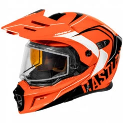 Castle X CX950 V2 Wake Helmet - Dual Shield -Motorcycle Helmet Store castle x cx950 v2 wake helmet dual shield orange black white 95238.1667630355