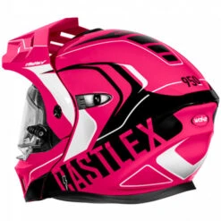Castle X CX950 V2 Wake Helmet - Electric Shield -Motorcycle Helmet Store castle x cx950 v2 wake helmet dual shield pink black white back 68846.1667433606