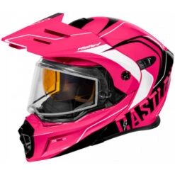 Castle X CX950 V2 Wake Helmet - Dual Shield -Motorcycle Helmet Store castle x cx950 v2 wake helmet dual shield pink black white 72610.1667630428