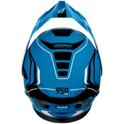 Castle X CX950 V2 Wake Helmet - Electric Shield -Motorcycle Helmet Store castle x cx950 v2 wake helmet dual shield process blue top 43184.1667857653