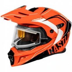 Castle X CX950 V2 Wake Helmet - Electric Shield -Motorcycle Helmet Store castle x cx950 v2 wake helmet electric shield orange black white 65935.1667433623