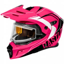 Castle X CX950 V2 Wake Helmet - Electric Shield -Motorcycle Helmet Store castle x cx950 v2 wake helmet electric shield pink black white 13152.1667433391