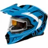 Castle X CX950 V2 Wake Helmet - Electric Shield -Motorcycle Helmet Store castle x cx950 v2 wake helmet electric shield process blue 18947.1667857658