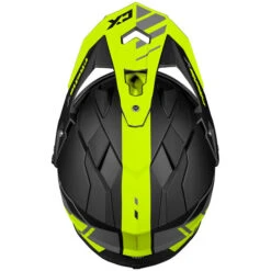 Castle X Mode Trance Helmet - Electric Shield -Motorcycle Helmet Store castle x cxmode trance helmet dual shield black hi vis top 22071.1667865647
