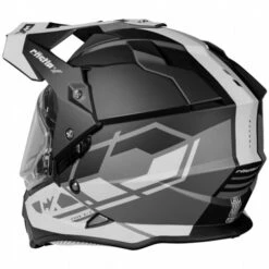Castle X Mode Trance Helmet - Electric Shield -Motorcycle Helmet Store castle x cxmode trance helmet dual shield black silve back 27077.1667454805
