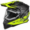 Castle X Mode Trance Helmet - Electric Shield -Motorcycle Helmet Store castle x cxmode trance helmet electric shield black hi vis 15372.1667865651