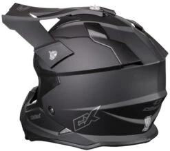 Castle X Mode MX Helmet -Motorcycle Helmet Store castle x mode mx helmet black back 56621.1674860958