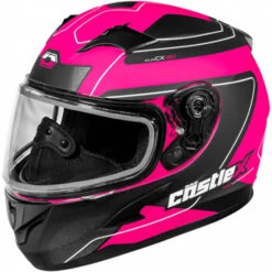 Castle X CX360 Atlas Youth Helmet - Dual Shield -Motorcycle Helmet Store castle x youth cx360 atlas helmet dual shield pink white black 16479.1667727262