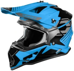 Castle X Youth Mode MX Sector Helmet -Motorcycle Helmet Store castle x youth mode mx sector helmet blue 36190.1674863722