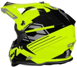 Castle X Youth Mode MX Sector Helmet -Motorcycle Helmet Store castle x youth mode mx sector helmet matte hi vis back 53447.1674682491