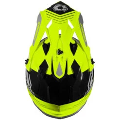 Castle X Youth Mode MX Sector Helmet -Motorcycle Helmet Store castle x youth mode mx sector helmet matte hi vis top 23467.1674682479