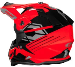 Castle X Youth Mode MX Sector Helmet -Motorcycle Helmet Store castle x youth mode mx sector helmet red back 57736.1674863745