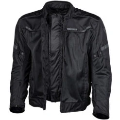 Cortech Aero-Flo Air Mens Jacket -Motorcycle Helmet Store cortech aero flo air jacket black front open 00801.1675816763