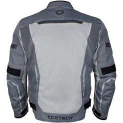 Cortech Aero-Flo Air Mens Jacket -Motorcycle Helmet Store cortech aero flo air jacket black gray back 49712.1675816763