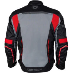 Cortech Aero-Flo Air Mens Jacket -Motorcycle Helmet Store cortech aero flo air jacket black red back 23480.1675816763