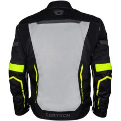 Cortech Aero-Flo Air Mens Jacket -Motorcycle Helmet Store cortech aero flo air jacket hi vis black back 93103.1675816763