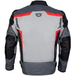 Cortech Hyper-Flo Air Mens Jacket -Motorcycle Helmet Store cortech hyper flo air mens jacket red gray back 22756.1675818924